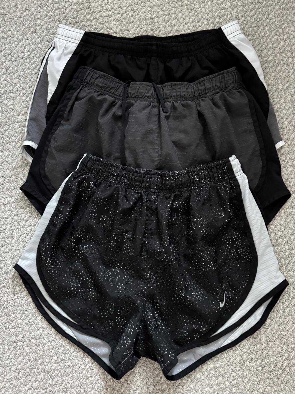 Bundle: Nike Black Dri-FIT Athletic Shorts